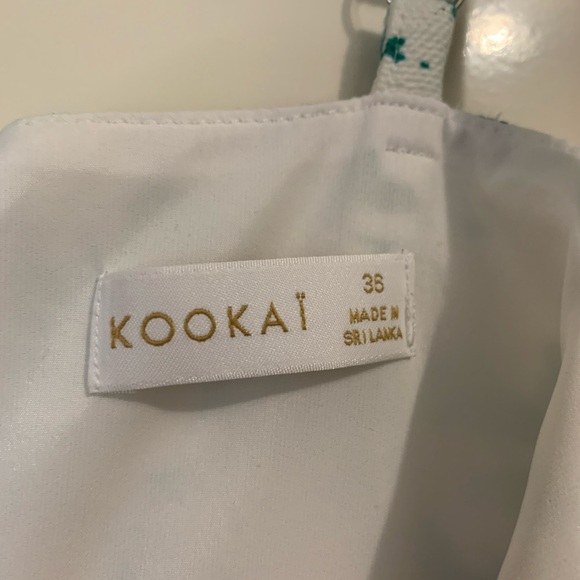 Kookai green flora playsuit - Picture 3 of 4